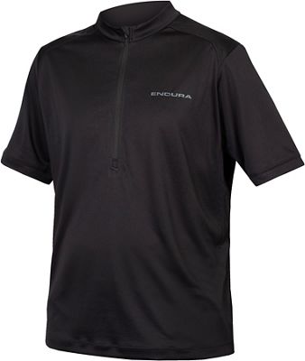 Endura Hummvee Short Sleeve Jersey SS23 - Black - L}, Black