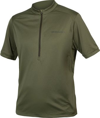Endura Hummvee Short Sleeve Jersey SS23 - OliveGreen - S}, OliveGreen