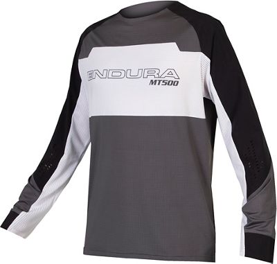 Endura MT500 Burner Lite Long Sleeve Jersey SS23 - Black - M}, Black