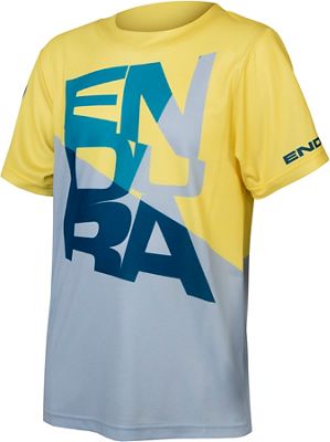 Endura Kids Singletrack Core Tee SS23 - Blueberry - 11-12 years}, Blueberry
