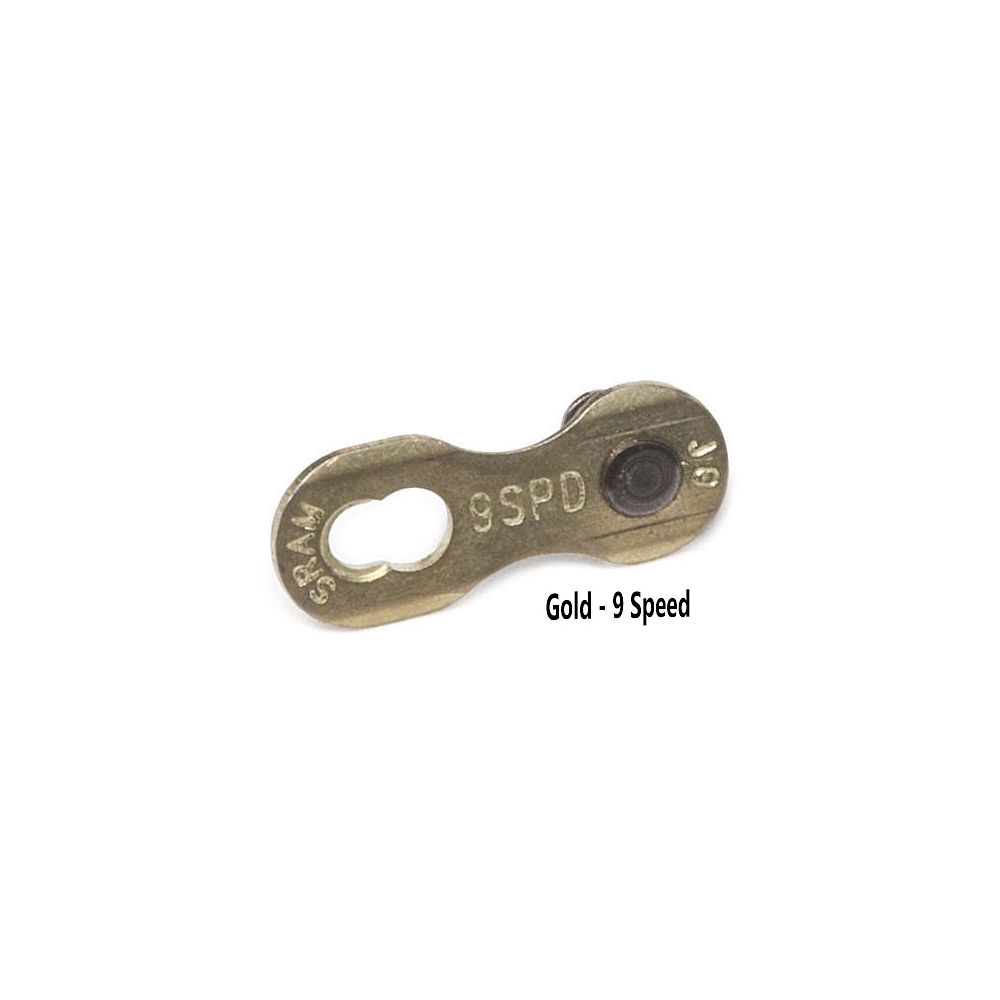 SRAM Powerlink and Powerlock Chain Connector - Gold - 1 Pack}, Gold