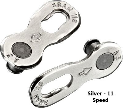 SRAM Powerlink and Powerlock Chain Connector - Silver - 3, Silver