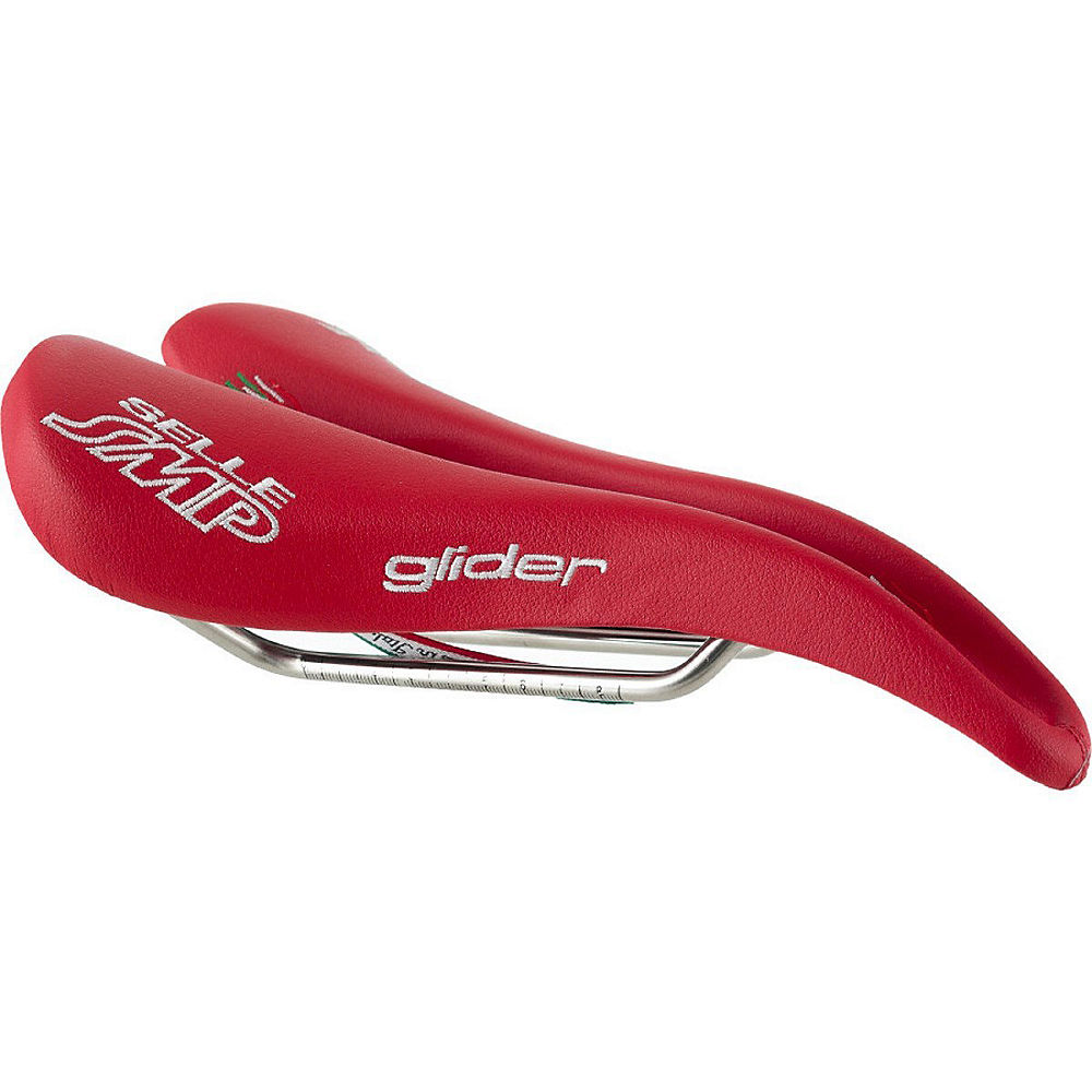 Selle SMP Glider - Red - 136mm Wide, Red