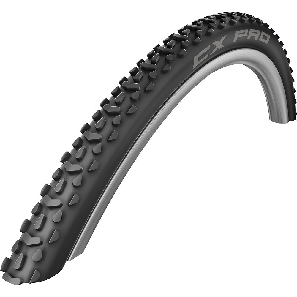 Schwalbe CX Pro Cyclocross Bike Tyre - Black - Wire Bead, Black