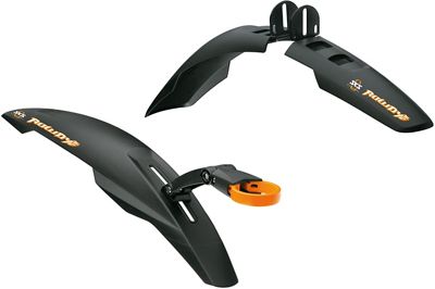 SKS Rowdy Fixed Mudguard Set - Black - 20" - 24", Black