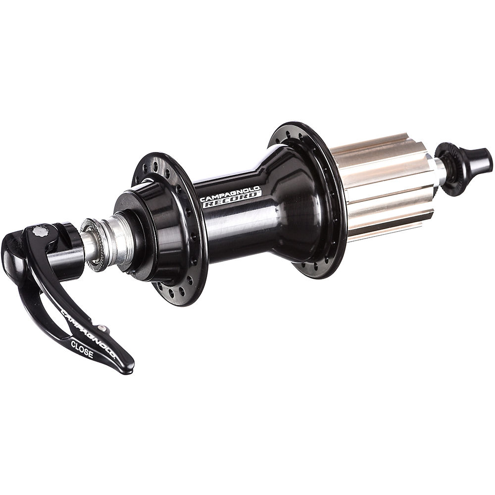 Moyeu Arrière Route Campagnolo Record - Noir - 32 Holes, Noir