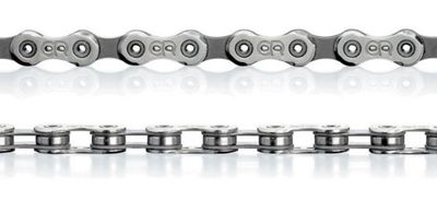 Chaîne VTT/Route Campagnolo Record 10 vitesses - Argent - 114 Links, Argent