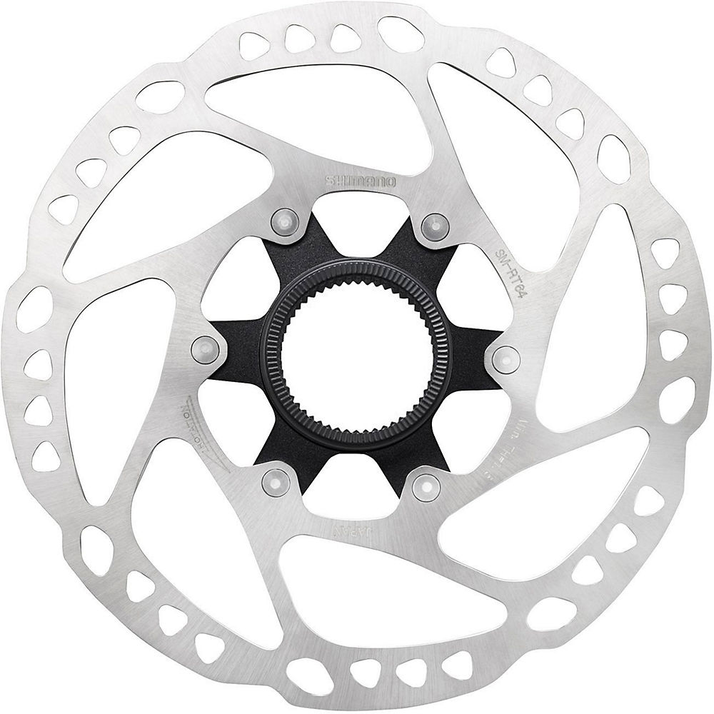 Disque de frein Shimano SLX RT64 Centre Lock - Argent - 203mm, Argent