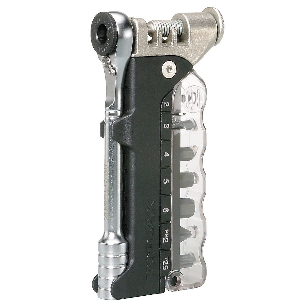 Outil de chaîne à cliquet Topeak Ratchet Rocket - Gris - Argent - 11 Function, Gris - Argent