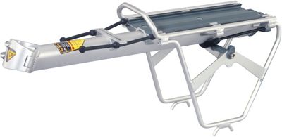 Porte-bagages Topeak Beam Rack RX avec supports latéraux - Argent, Argent