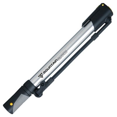 Topeak Morph Mountain Mini Pump - Silver - 35 x 5.8 x 3cm, Silver