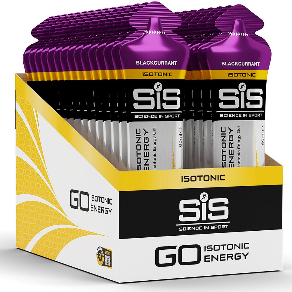 Geles isotónicos energéticos Science In Sport Go (60 ml x 30)