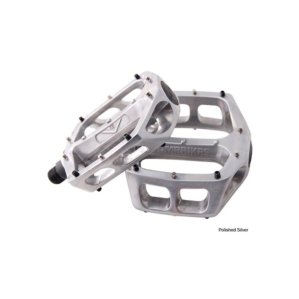 Pédales Plates DMR V8 - Argent poli, Argent poli