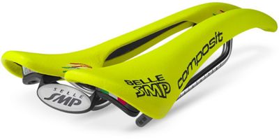 Selle SMP Composite Bike Saddle - Fluo Yellow - 129mm Wide, Fluo Yellow