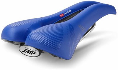 Selle SMP Hybrid Bike Saddle - Blue - 140mm Wide, Blue