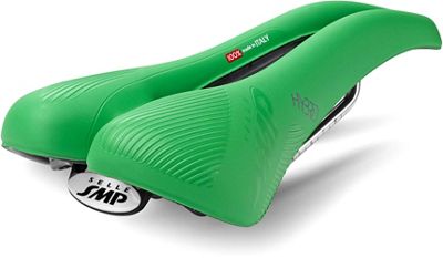 Selle SMP Hybrid Bike Saddle - Green Italian - 140mm Wide, Green Italian