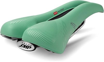 Selle SMP Hybrid Bike Saddle - Green - 140mm Wide, Green