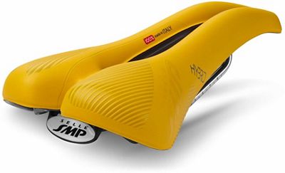 Selle SMP Hybrid Bike Saddle - Yellow - 140mm Wide, Yellow