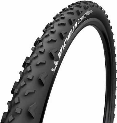 Michelin Country Cross Bike Tyre - Black - Wire Bead, Black