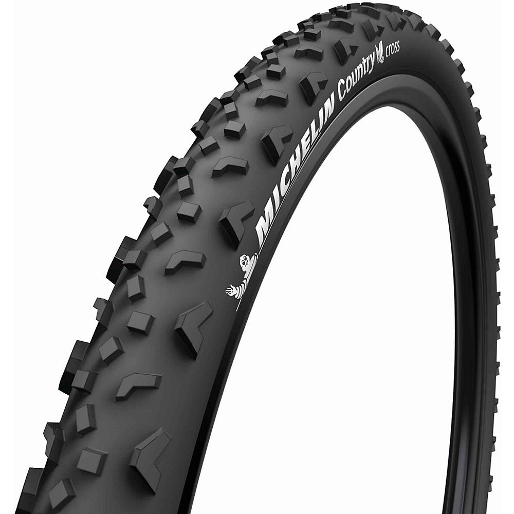 Image of Michelin Country Cross Bike Tyre - Black - Wire Bead, Black