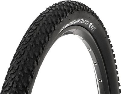 Michelin Country Dry 2 Mountain Bike Tyre - Black - Wire Bead, Black
