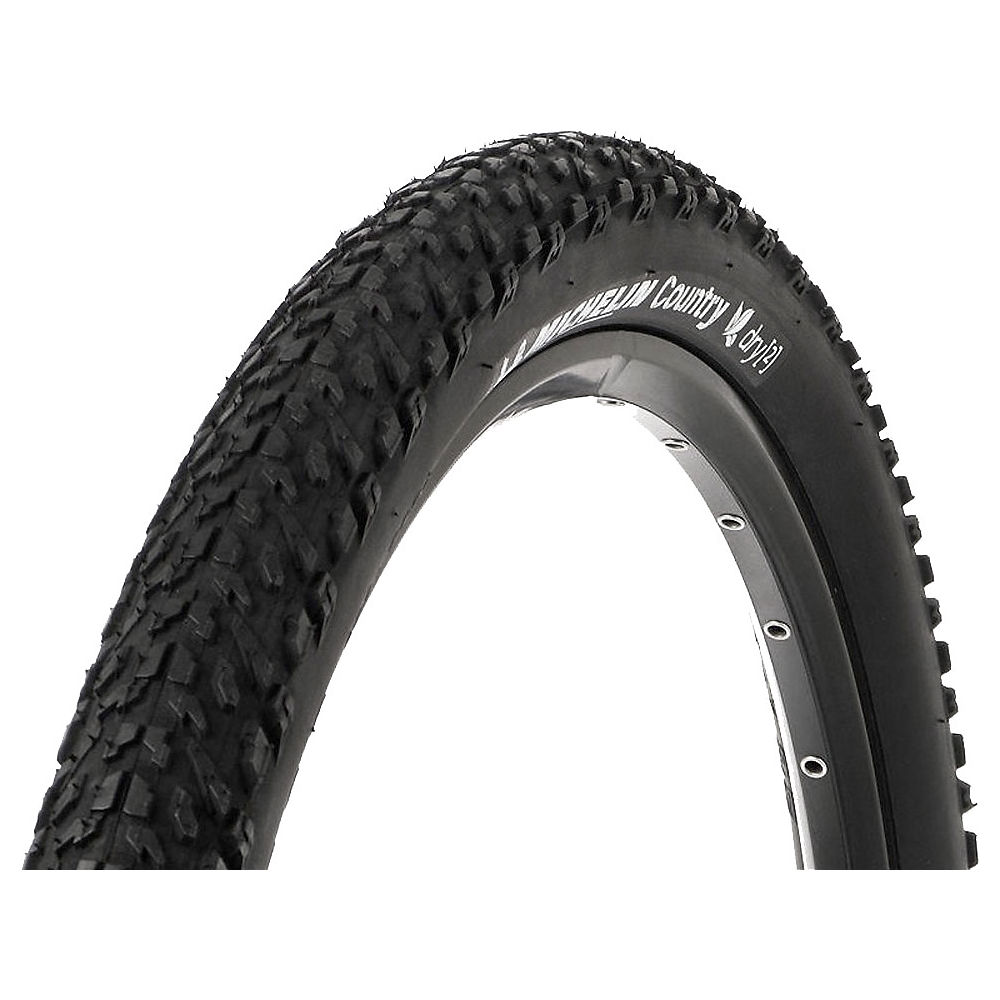 Michelin Country Dry 2 Mountain Bike Tyre - Black - Wire Bead, Black