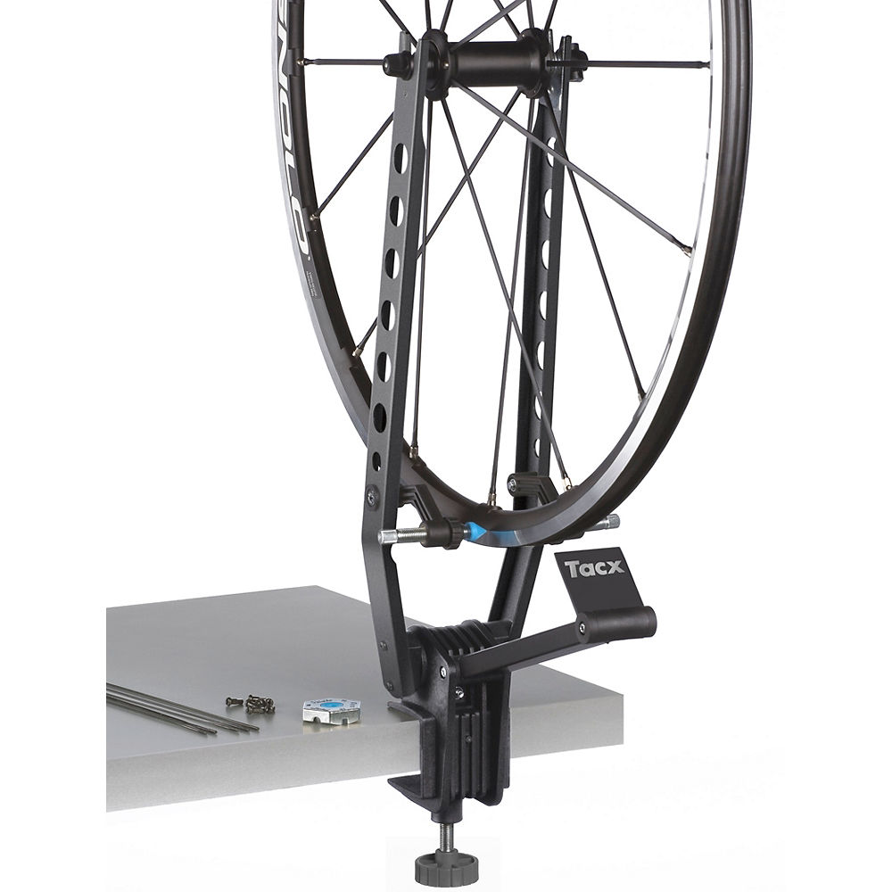 Centreur de roues Tacx T3175 Exact - Noir - Argent, Noir - Argent