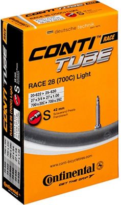 Continental Tour 28 Light Tube - Black - 700c}, Black