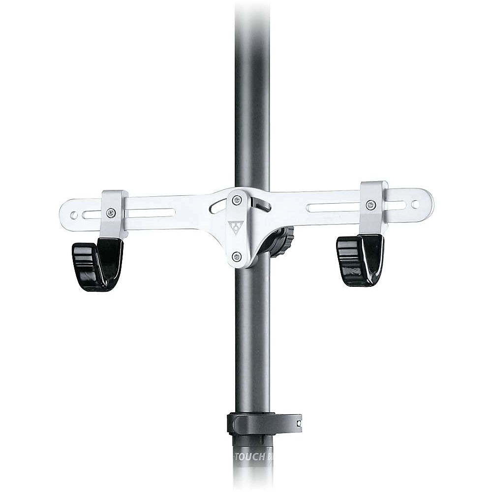 Atelier Topeak The Third Hook - Upper - Argent - Noir - Suits Dual Touch Stand, Argent - Noir