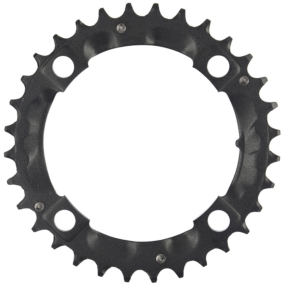 Plateau VTT FSA avec logo - Noir - 4-Bolt, Noir