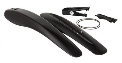 Crud Race Pac Mudguard Set - Black, Black