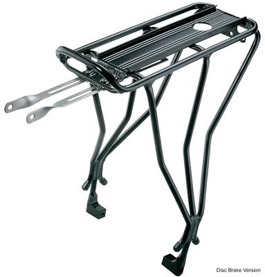 Topeak BabySeat II Rear Pannier Rack - Black - Disk Brake Version}, Black