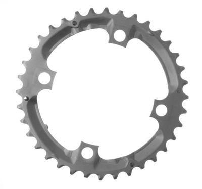 Click to view product details and reviews for Shimano Deore Fcm532 9 Speed Triple Chainring Silver 4 Bolt Silver.