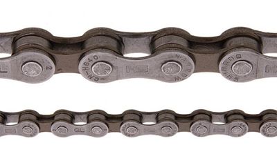 Shimano Altus HG40 6-7-8 Speed Chain - Grey - 116 Links, Grey