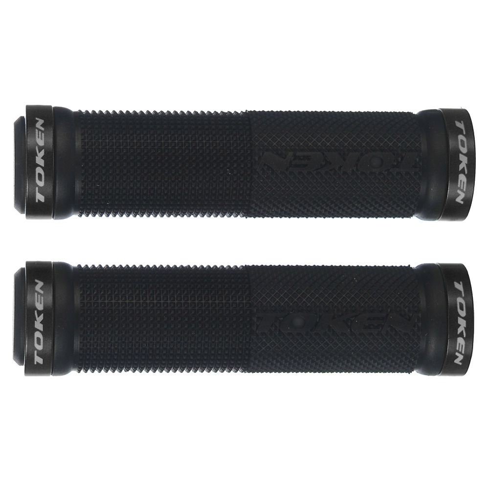 Grips Token Double Lock On - Noir - 130mm, Noir
