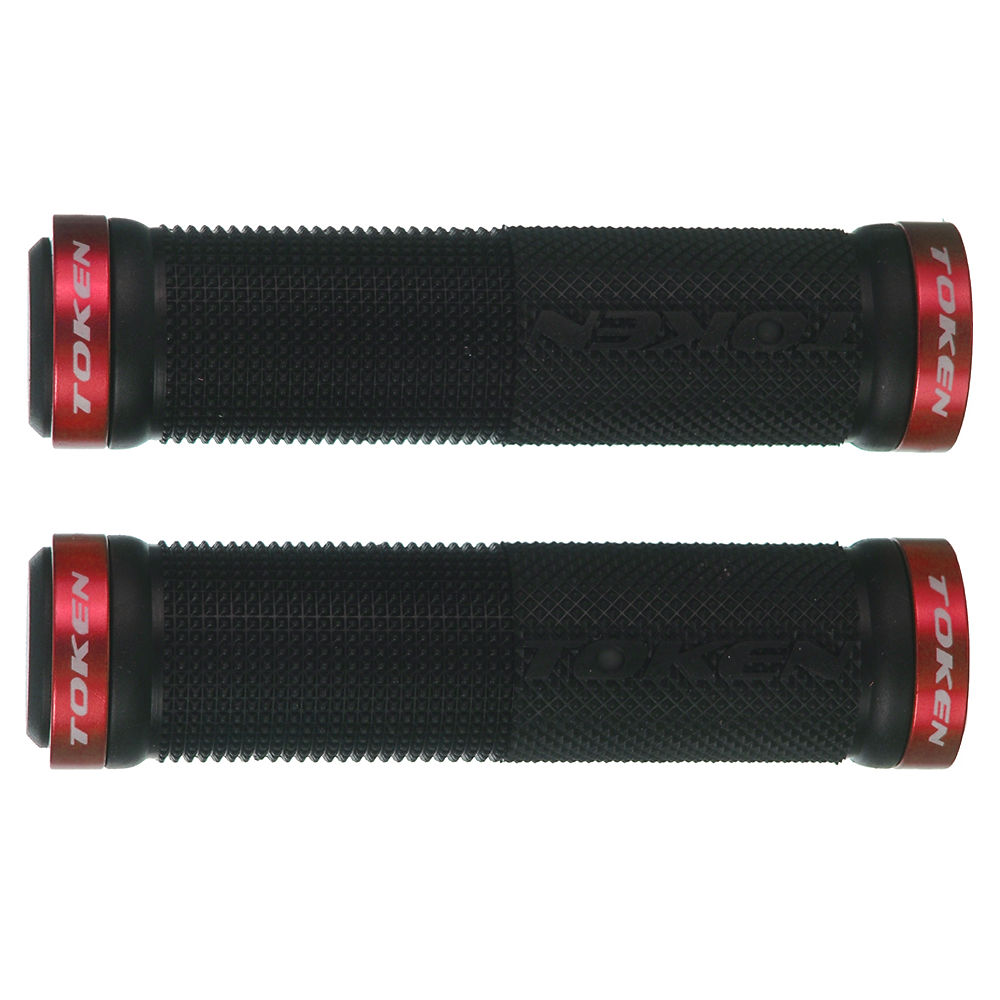 Grips Token Double Lock On - Rouge - 130mm, Rouge