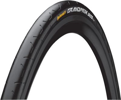 Continental Grand Prix Road Tyre - Black - Wire Bead, Black