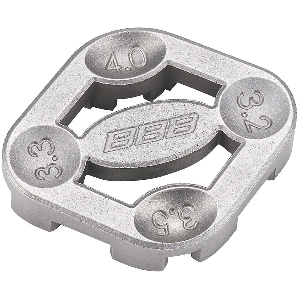 BBB Turner Spoke Key Twister (BTL15) - Silver, Silver