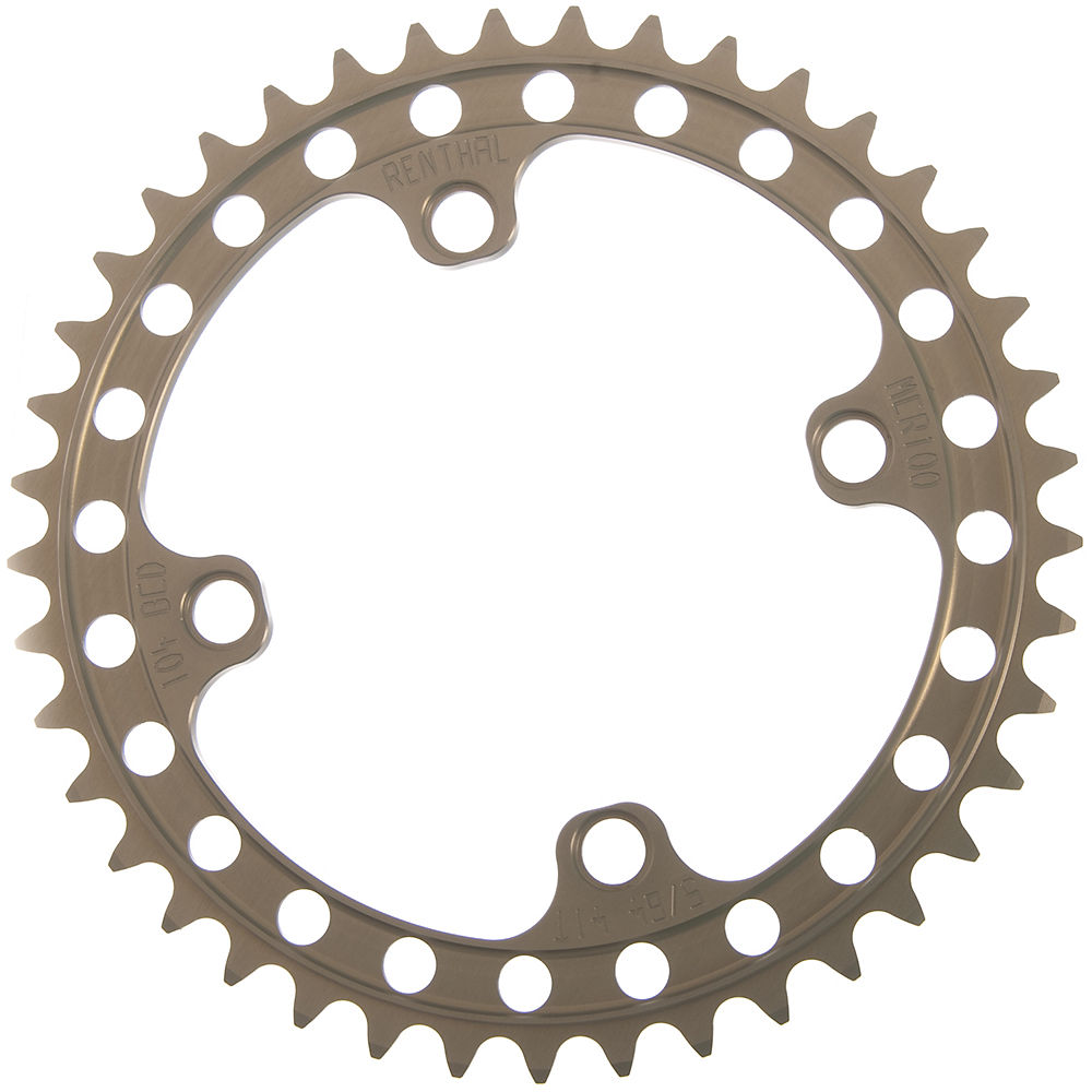 Plateau Renthal SR4 Ultralite Aluminium - Anodisé rigide - 4-Bolt, Anodisé rigide