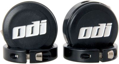 ODI Lock-Jaw Clamps and Snap Caps - Black - Pair, Black