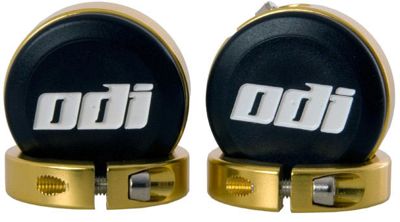 ODI Lock-Jaw Clamps and Snap Caps - Gold - Pair, Gold