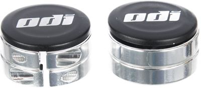 ODI Lock-Jaw Clamps and Snap Caps - Silver - Pair}, Silver