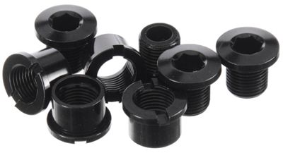 Race Face Replacement Chainring Bolts - Black - Steel}, Black