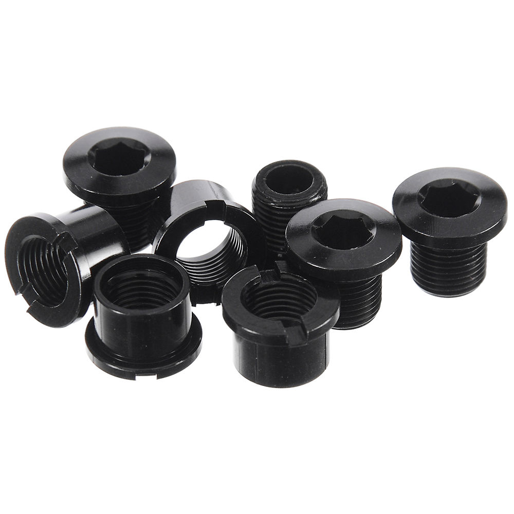 Race Face Replacement Chainring Bolts - Black - Steel}, Black