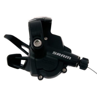 SRAM X3 7 Speed Trigger Shifter Set - Black - Pair, Black