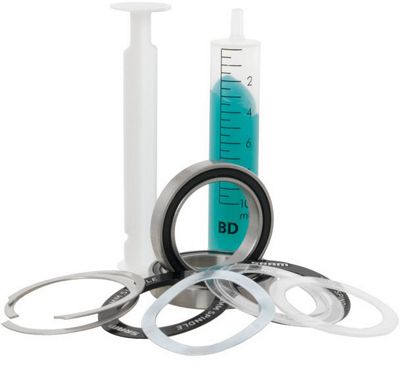 Kit Assemblaggio Movimento Centrale BB30 - Cuscinetti In Ceramica - SRAM - argentato, argentato