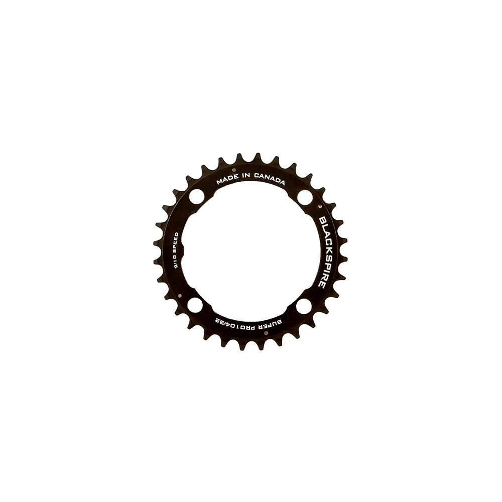 Plateau Intermédiaire Blackspire Super Pro - Noir - 4-Bolt, Noir