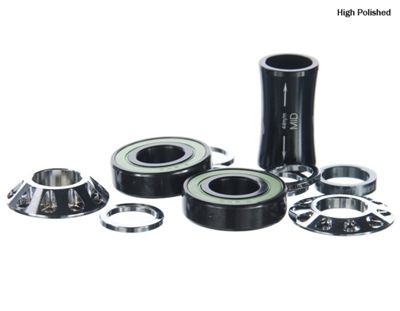 Stolen Revolver Mid Bottom Bracket - Hi Polished - 19mm}, Hi Polished