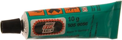 Rema Tip Top Vulcanising Solution Puncture Repair - Green - 10g, Green