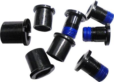 Race Face Poly Bashguard Fastener Bolt Kit - Black - 4 Pack, Black